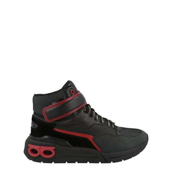 Ferragamo Cosma High-Top Sneakers Multi Mens